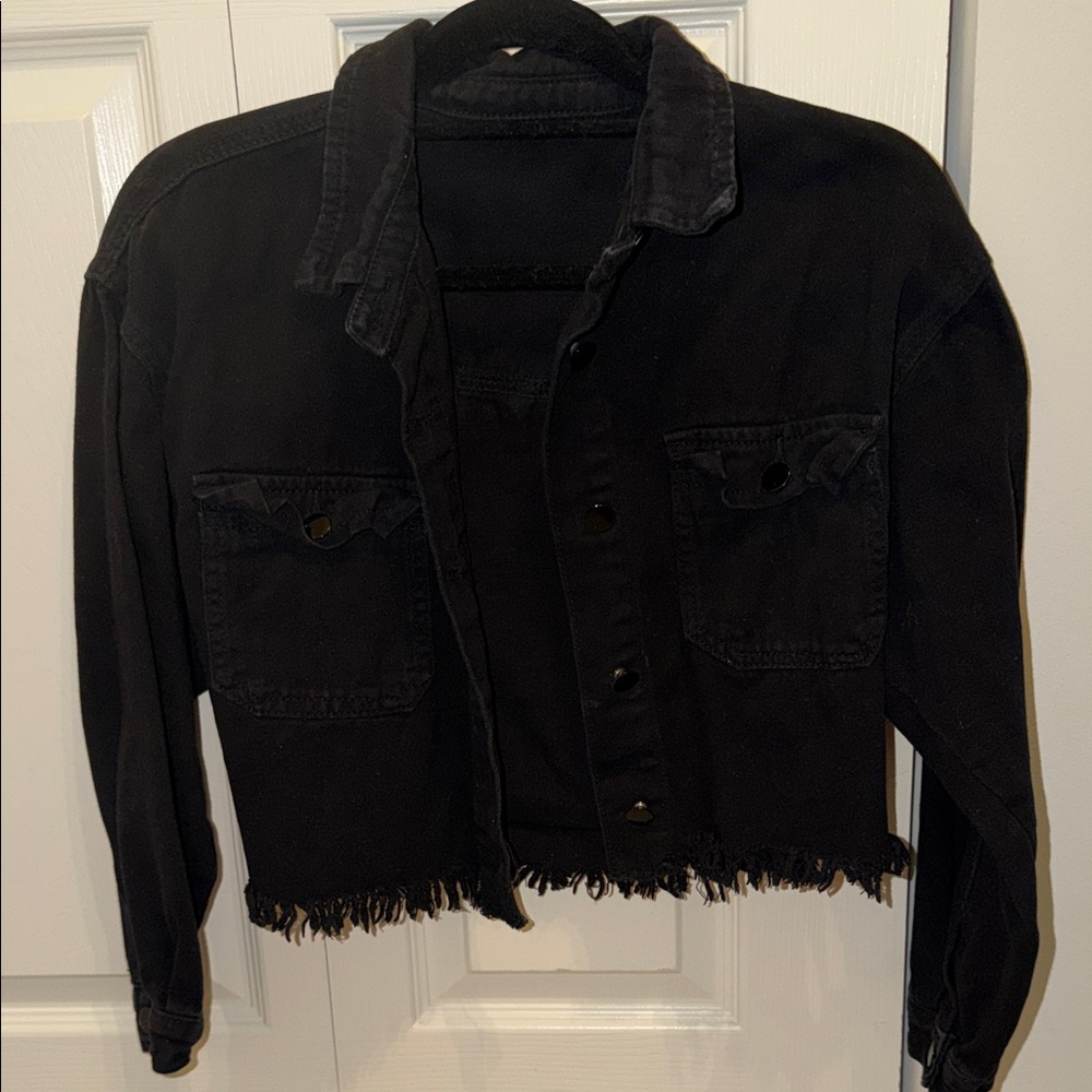 Black Denim Jacket